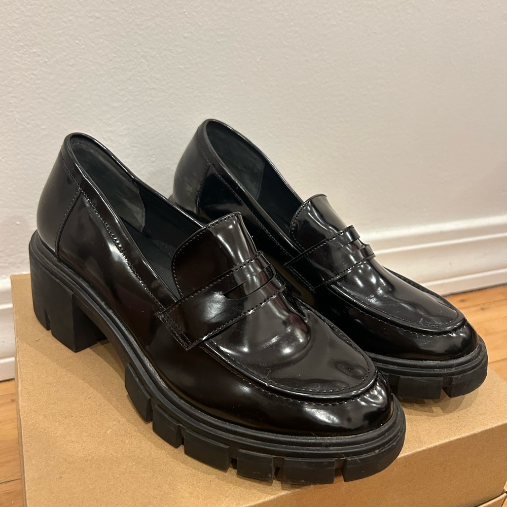 Classic Black Loafers